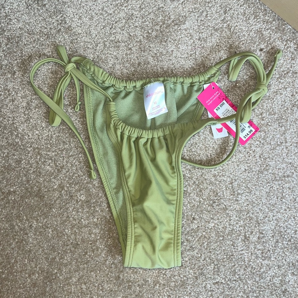 Xhilaration Green Bikini Bottom